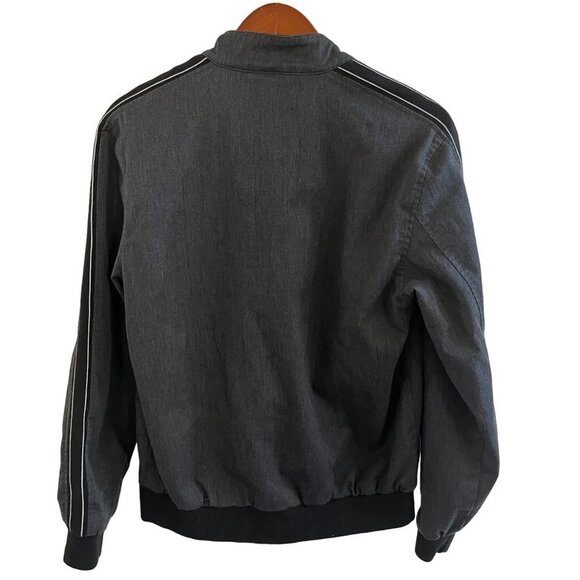 GBG Guess Los Angeles Mens Gary Medium Bomber Jacket Full Zip Up Lined - Picture 2 of 10